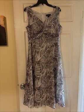Stylish Zebra Print Maxi Dress